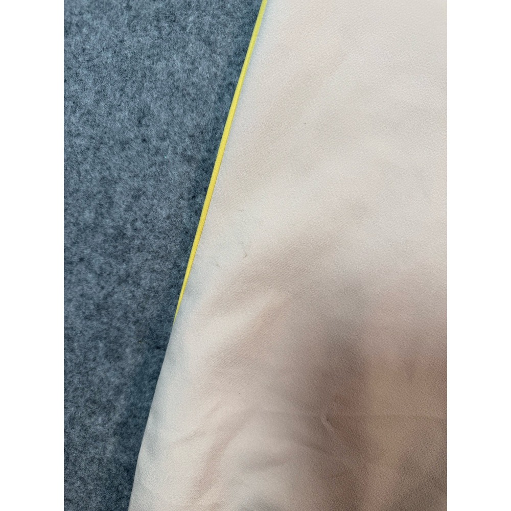 Zara Womens Jogger Pants Tan Yellow Side Stripe Elastic Waist Size M - Picture 6 of 8